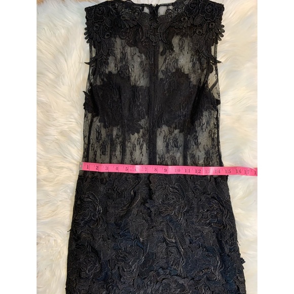 Cq by cq Black ALL Lace See-Through dress cocktail size small - Picture 12 of 15